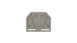 Ścianka końcowa szara 281-301 /25szt./