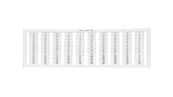 Ramka z oznacznikami 2x 1-50 209-766 /5szt./