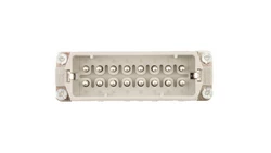 Wkład złącza 16P+PE męski 16A 250V EPIC H-A 16 SS 10530000