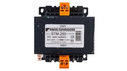 Transformator 1-fazowy separacyjny STM 250 400/230V 1,1A, Ta 40, 16252-9911