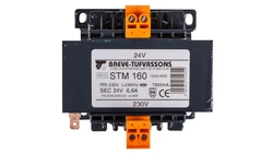 Transformator 1-fazowy bezpieczeństwa STM 160 230/ 24V 6,7A, Ta 40, 16224-9922
