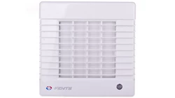 Wentylator domowy fi 100 230V 18W 98m3/h 34dB 50Hz z żaluzją, higrostatem i wyłącznikiem czasowym 100MATH