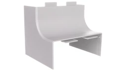 Naroże wewnętrzne kanału WDK 150x60 HI60150LGR jasnoszare 6182232 /2szt./