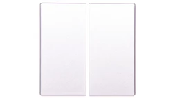 Klawisz 2-biegunowy przycisk srebro tworzywo CWIZ-02/03 126048